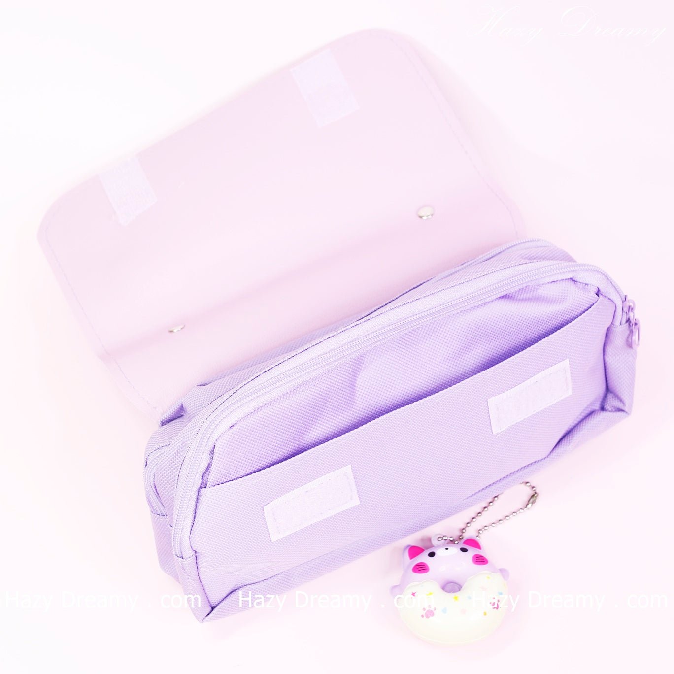 Cute Cat Pen & Pencil Case - Adorable Stationery Organizer for Girls - Hazy Dreamy: Online Stationery Store