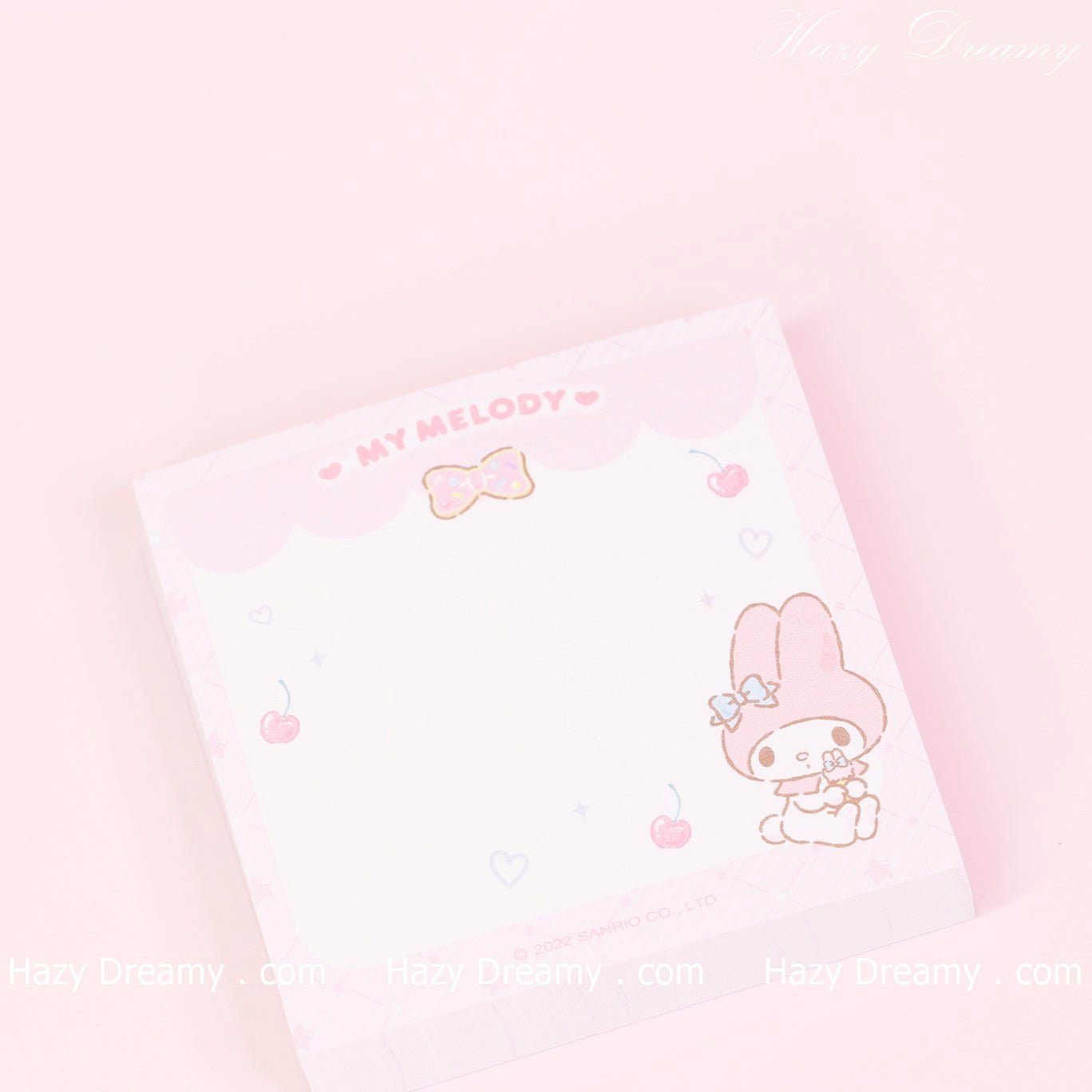 Hazy Dreamy My Melody Sticky Notes - Cute and Functional Stationery - Hazy Dreamy: Online Stationery Store