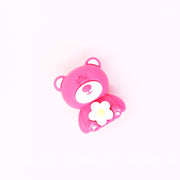 Charming Pink Bear 3D Eraser - Ideal for Kids and Stationery Enthusiasts - Hazy Dreamy: Online Stationery Store
