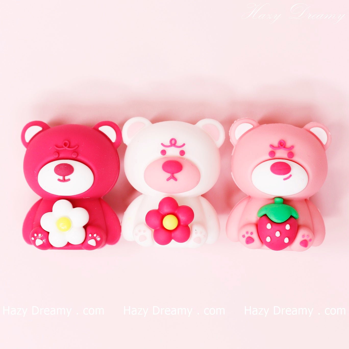 Charming White Bear 3D Eraser - Ideal for Kids and Stationery Enthusiasts - Hazy Dreamy: Online Stationery Store
