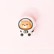 Cute Astronaut Bear 3D Eraser - Perfect for Students and Stationery Lovers - Hazy Dreamy: Online Stationery Store