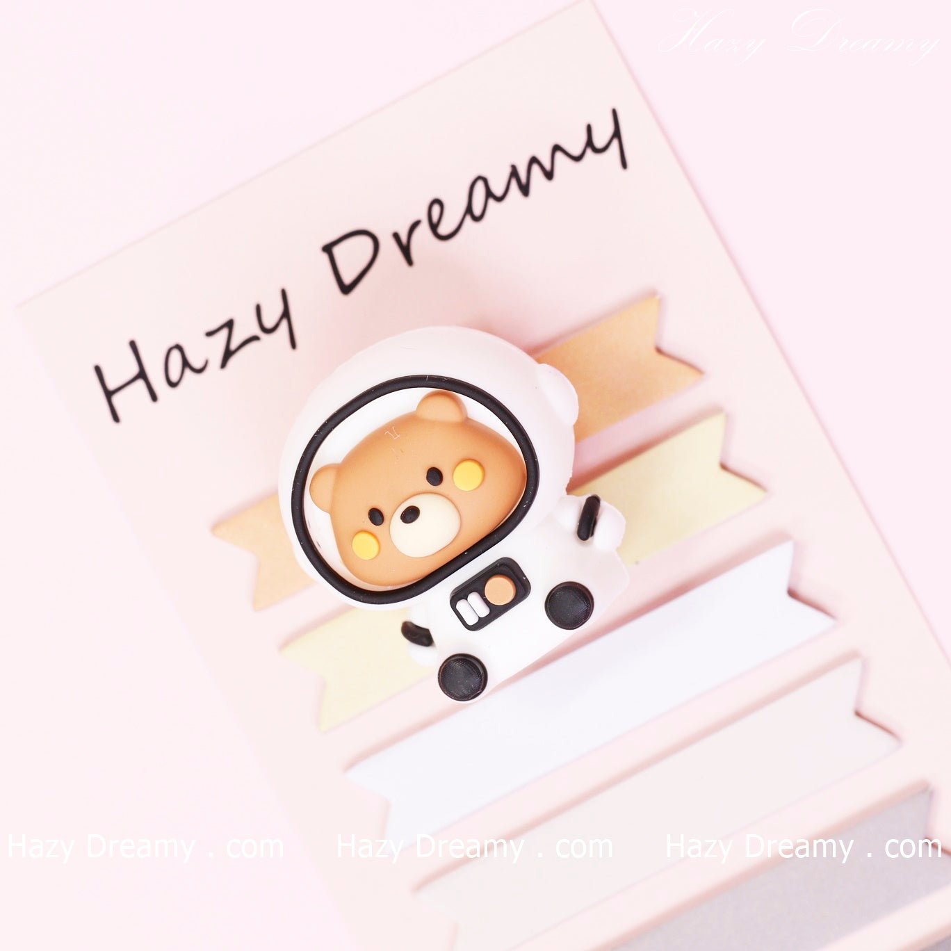 Cute Astronaut Bear 3D Eraser - Perfect for Students and Stationery Lovers - Hazy Dreamy: Online Stationery Store