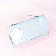 Cute Cat Pen & Pencil Case (Blue) - Adorable Stationery Organizer for Girls - Hazy Dreamy: Online Stationery Store