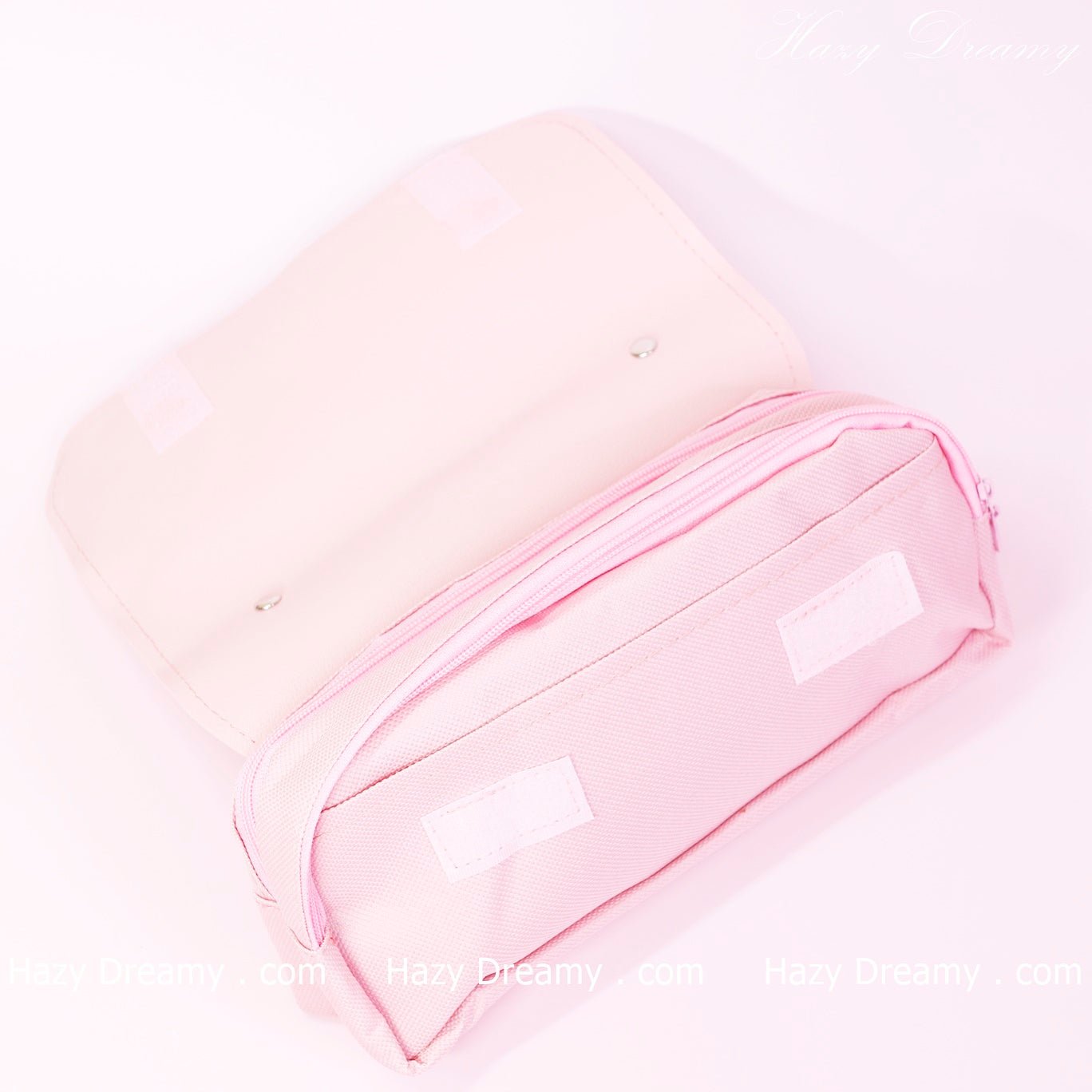 Cute Cat Pen & Pencil Case (Pink) - Adorable Stationery Organizer for Girls - Hazy Dreamy: Online Stationery Store