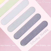 Cute Creative Round Shape Sticky Notes Notebook, Classic Tear - Off Memo Pad - Hazy Dreamy: Online Stationery Store