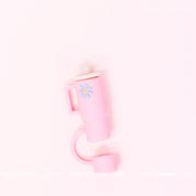 Cute Mini Pink Tumbler Straw Cove for Tumblers and Cups - Perfect for School and On - the - Go - Hazy Dreamy: Online Stationery Store