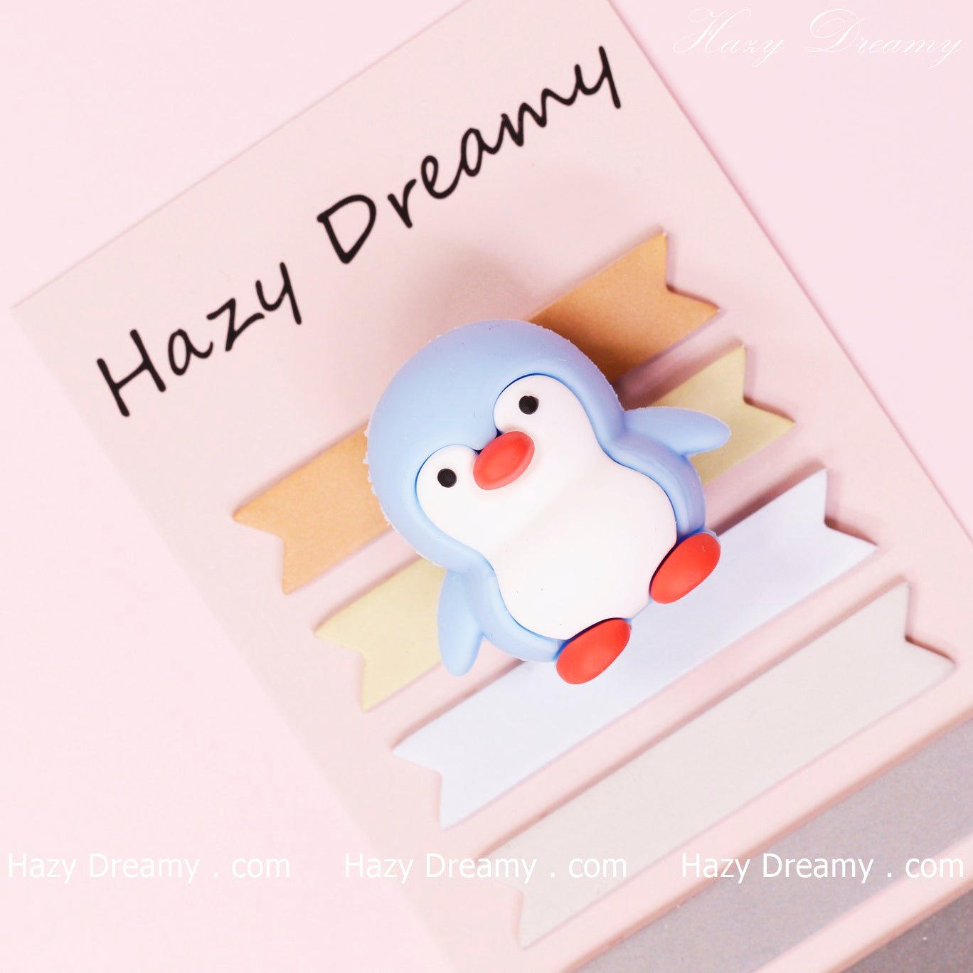 Cute Penguin 3D Eraser - Perfect for Students and Stationery Lovers - Hazy Dreamy: Online Stationery Store