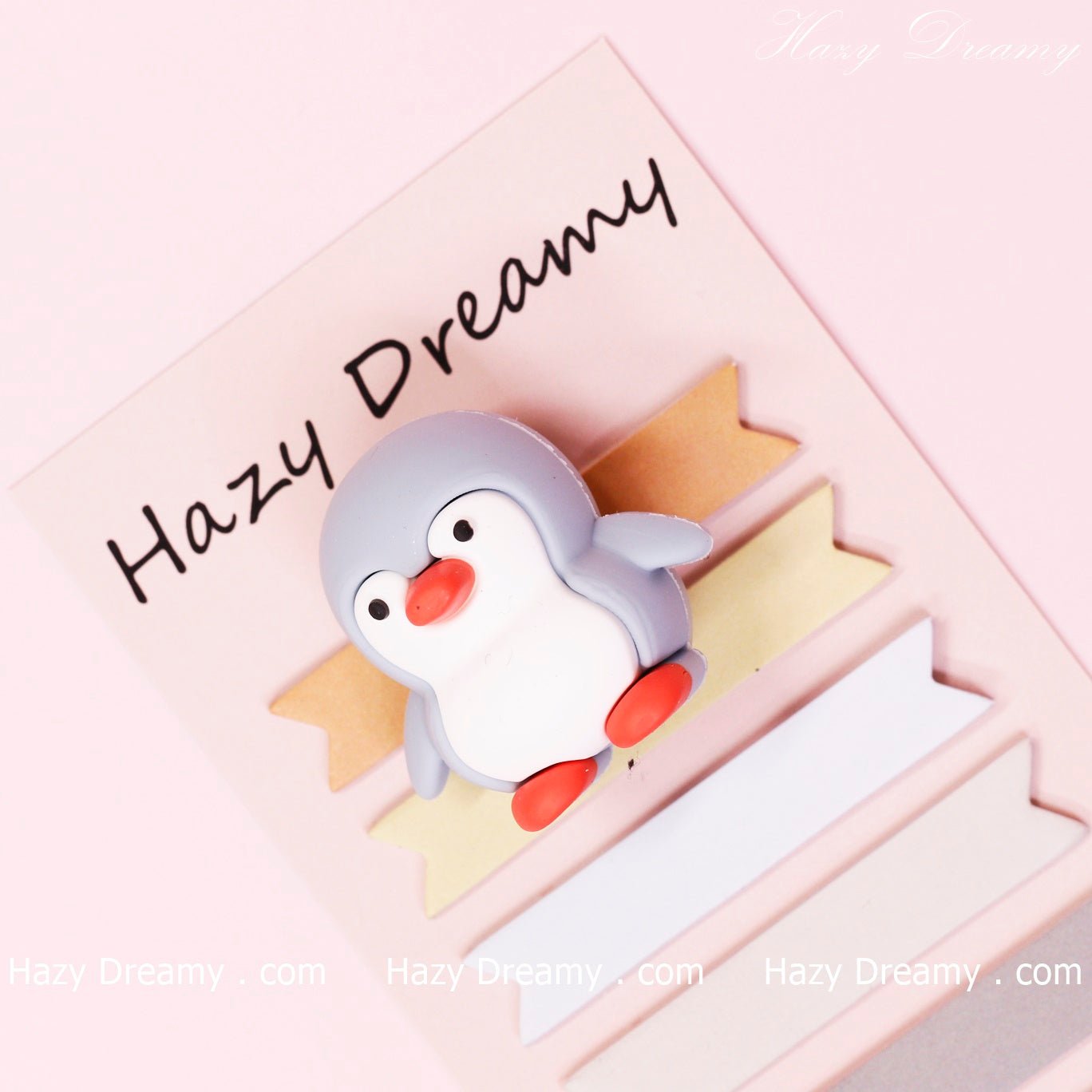 Cute Penguin 3D Eraser - Perfect for Students and Stationery Lovers - Hazy Dreamy: Online Stationery Store