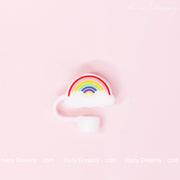 Cute Rainbow Straw Cover for Tumblers and Cups - Perfect for School and On - the - Go - Hazy Dreamy: Online Stationery Store