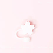 Cute White Flower Straw Cover for Tumblers and Cups - Perfect for School and On - the - Go - Hazy Dreamy: Online Stationery Store