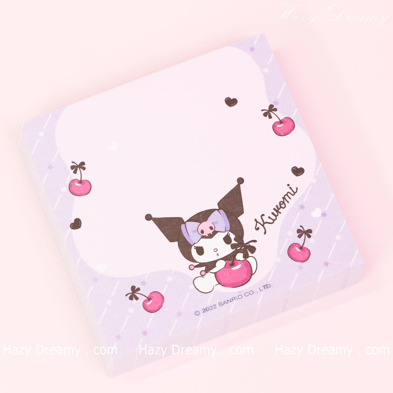 Hazy Dreamy Kuromi Sticky Notes - Cute and Functional Stationery - Hazy Dreamy: Online Stationery Store
