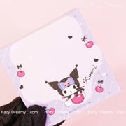 Hazy Dreamy Kuromi Sticky Notes - Cute and Functional Stationery - Hazy Dreamy: Online Stationery Store