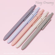 Hazy Dreamy Pastel Ballpoint Pens - Smooth Writing Stationery Set - Perfect for Stationery Lovers and Students - Hazy Dreamy: Online Stationery Store