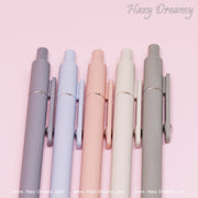 Hazy Dreamy Pastel Ballpoint Pens - Smooth Writing Stationery Set - Perfect for Stationery Lovers and Students - Hazy Dreamy: Online Stationery Store