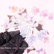 Kuromi Kawaii Stickers Pack - Cute and Colorful Sanrio Adhesive Decals - Hazy Dreamy: Online Stationery Store