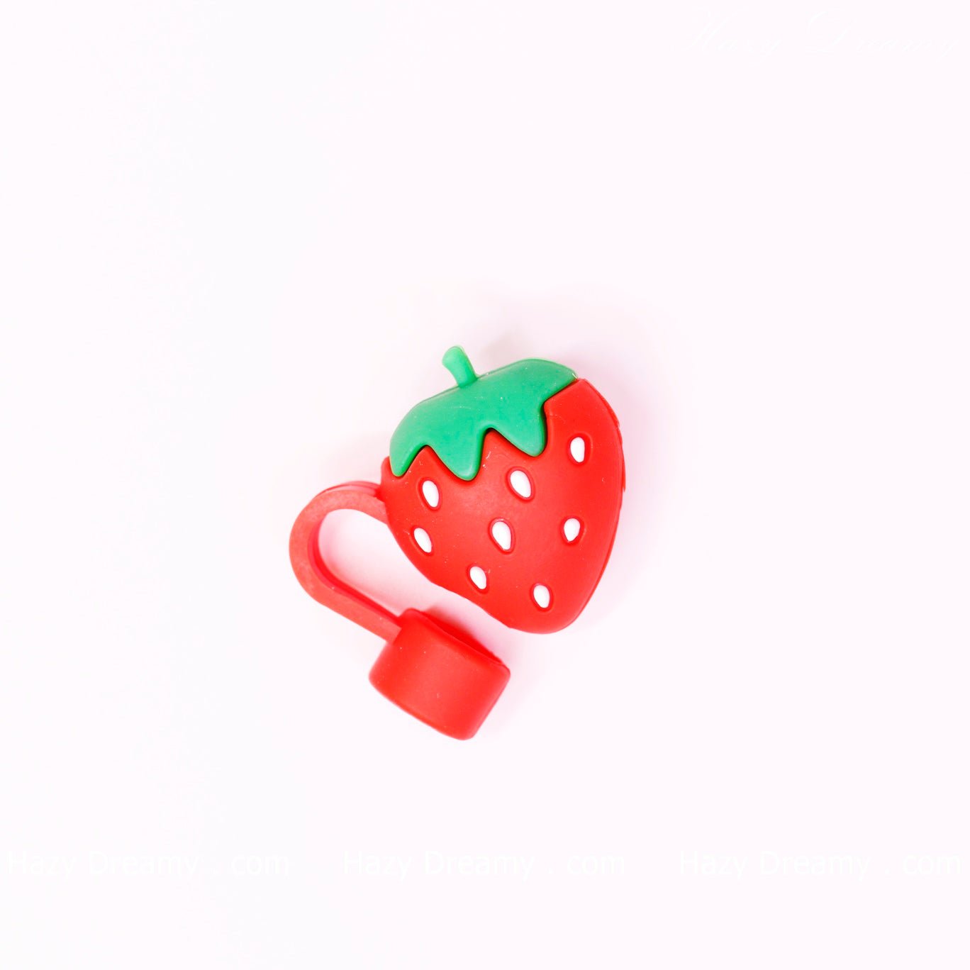 Straw Cover - Strawberry Stanley Straw Topper for Tumblers & Cups | Perfect Gift for Plant Lovers - Hazy Dreamy: Online Stationery Store