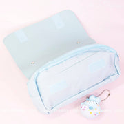 Sweet Bunny Pen & Pencil Case - Adorable Stationery Organizer in Pastel Blue - Hazy Dreamy: Online Stationery Store