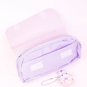 Sweet Bunny Pen & Pencil Case - Adorable Stationery Organizer in Pastel Purple - Hazy Dreamy: Online Stationery Store